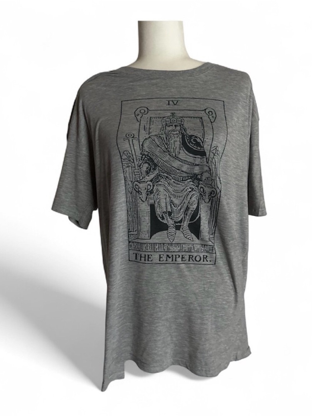 Tarot Card tee - The Emperor size XL